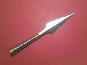 High Quality Gold-Trimmed Spearhead